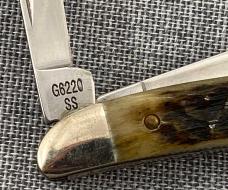 Case 1990 greenbone peanut 6220 – NKCA 1991 Youth Knife – NIB