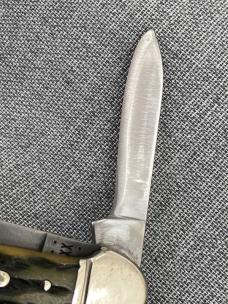 Case copperhead 6249 – jigged green bone – 2021 (mismatched)