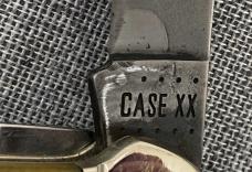 Case copperhead 6249 – jigged green bone – 2021 (mismatched)