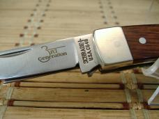 SCHRADE C648 3RD GENERATION UNUSED COCA-BOLA VINTAGE 1983/84 TRIPLE BLADE STOCKMAN POCKET KNIFE