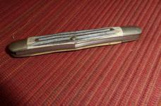 Vintage Queen #47 USA Imitation Winterbottom Half Whittler Knife With Inverted Tang Stamp 1973-1975
