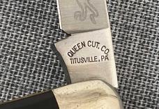 Queen Cutlery – 2005 NKCA Youth Knife – Mini Coke Bottle – Buffalo Horn – NIB