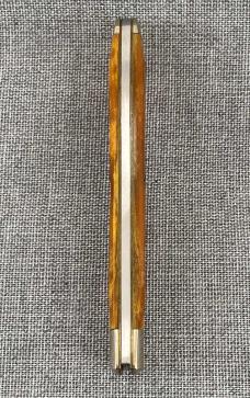 Queen Cutlery – 1995 NKCA Youth Knife – Slimline Brown Bone – NIB