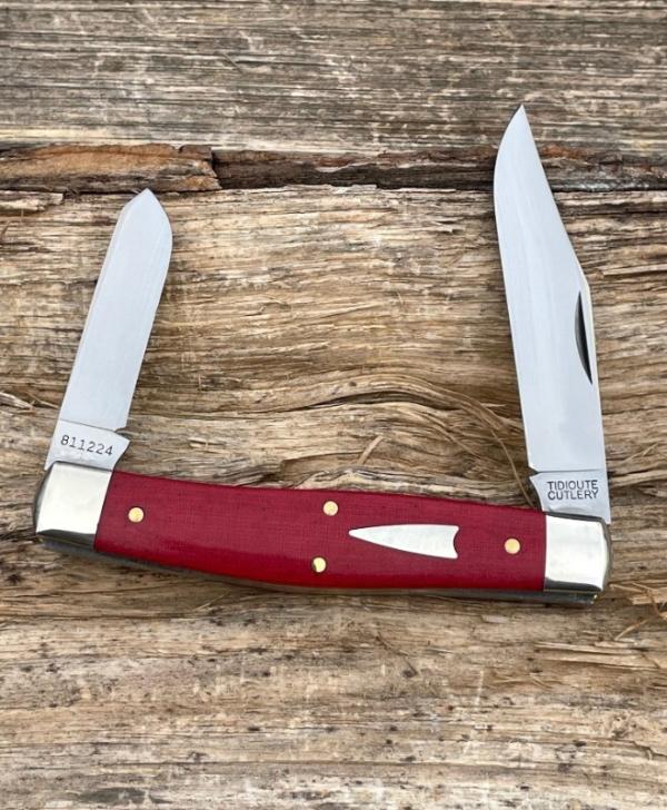 GEC TIDIOUTE ** 811224 RED LINEN MICARTA BOSS BULL KEEPER