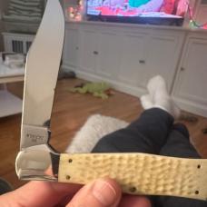 1989 Case XX Coke Bottle w/ Jigged White Bone - The NKCA 15th Anniversary Knife. 1 of 1500. Beauty!