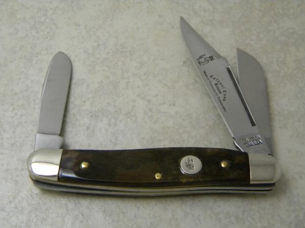 Colonel Coon Tenn USA Bone Stockman Knife