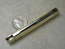 Fightn Rooster Solingen Germany "The Kentuckian" Smooth Bone Whittler Knife