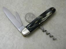 E Bruckmann Ohligs Germany Corkscrew Utility Pen Knife C. 1891-1956
