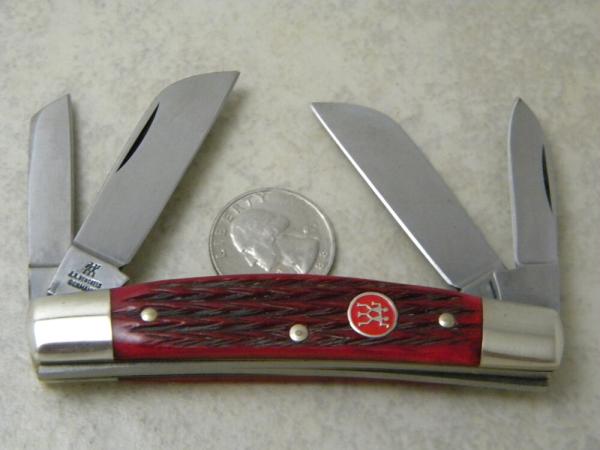 J.A. Henckels Germany Red Bone Congress Knife J.A. Henckels Germany Red Bone Congress Knife