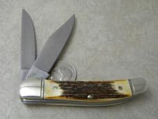 Boker Solingen Germany Stag Copperhead Knife