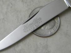 Robeson Shuredge USA Green Bone Muskrat Knife 1 of 400