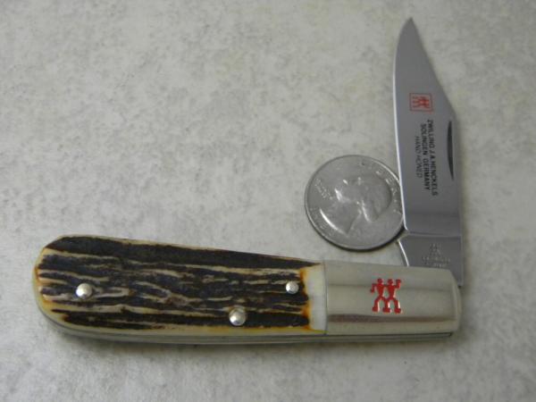 Zwilling J.A. Henckels Germany Hand Honed Stag Barlow Knife