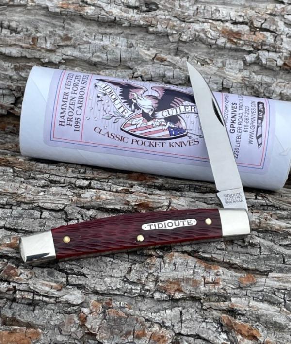 GEC TIDIOUTE ** 130117 RUST/RED JIGGED BONE WHIP