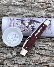 GEC TIDIOUTE ** 130117 RUST/RED JIGGED BONE WHIP