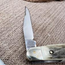 German Bull. Bone handle, Muskrat (58)