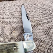 German Bull. Bone handle, Muskrat (58)