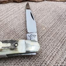 German Bull. Bone handle, Muskrat (58)