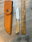 GREAT EASTERN CUTLERY H73312 PIONEER BONE FIXED BLADE KNIFE 2012