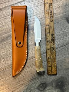 GREAT EASTERN CUTLERY H73312 PIONEER BONE FIXED BLADE KNIFE 2012