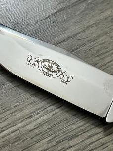 GREAT EASTERN CUTLERY H73312 PIONEER BONE FIXED BLADE KNIFE 2012