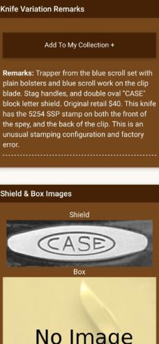 1977 Case XX Stag Trapper *(VARIANT)* 5254 SSP. Beautiful & unique combo with documented stamp error