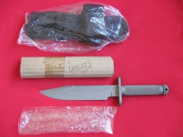   Original MINT 8" Robert Parrish RP CUSTOM Clip Blade Survival Fighter Knife