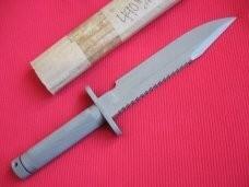   Original MINT 8" Robert Parrish RP CUSTOM Clip Blade Survival Fighter Knife