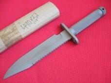   Original MINT 8" Robert Parrish RP CUSTOM Clip Blade Survival Fighter Knife