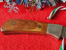 Queen Cutlery Rawhide Series - Drop Point Hunter #4180 1980's 1990's 