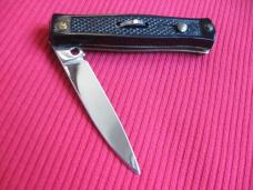Vintage French Gimel-Bargeon Button Open/Close Small Stiletto Knife