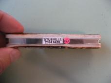   DANIELS FAMILY KNIFE BRANDS-TITUSVILLE CUTLERY-ROOSTER COMB-BURNT STAG SHADOW #1