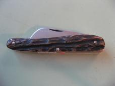   DANIELS FAMILY KNIFE BRANDS-TITUSVILLE CUTLERY-ROOSTER COMB-BURNT STAG SHADOW #2