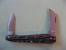   DANIELS FAMILY KNIFE BRANDS-TITUSVILLE CUTLERY-ROOSTER COMB-BURNT STAG SHADOW #2
