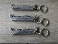 Vintage NOS Venezia Gondola Key Chain (set of 3 )