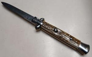  Brand New 9" Armando  Beltrame Stag Horn Scales 