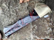 Custom Hunter 10 inch ECC Gravity Knife by Rubens Blades  Ambidextrous 