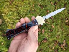 Custom Hunter 10 inch ECC Gravity Knife by Rubens Blades  Ambidextrous 