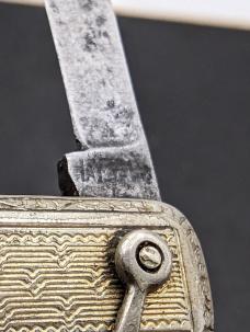 Vintage Victorian Era Gold Filigree Gentleman's Knife 