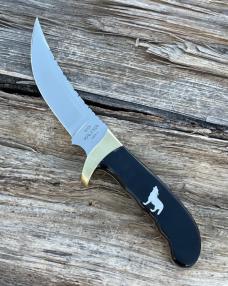 LEROY REMER & WBC BUCK 401 KALINGA **  BUFFALO HORN NICKEL SILVER HOWLING WOLF #13