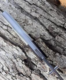 VINCENZO BALISTRERI CUSTOM MOTHER OF PEARL TIMASCUS BOLSTER DAGGER SLIP-JOINT