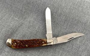 Queen Master Cutler – Mini Trapper – Rogers Jig Bone – 1977