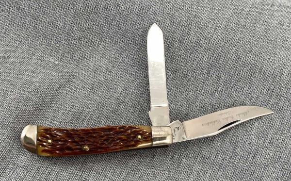Queen Master Cutler – Mini Trapper – Rogers Jig Bone – 1977 