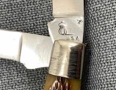 Queen Master Cutler – Mini Trapper – Rogers Jig Bone – 1977 