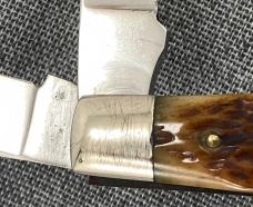 Queen Master Cutler – Mini Trapper – Rogers Jig Bone – 1977 