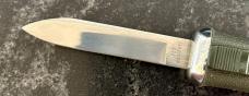 Ferdinand Everts & Son (FES) Top Automatic Out The Front (OTF) Switchblade Knife, OD Green, Unused
