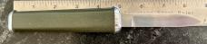Ferdinand Everts & Son (FES) Top Automatic Out The Front (OTF) Switchblade Knife, OD Green, Unused