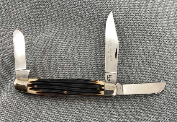 Queen Cutlery – Winterbottom Delrin Stockman – Pattern # 61 – 1976 Queen Cutlery – Winterbottom Delrin Stockman – Pattern # 61 – 1976