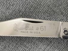 Queen Cutlery – Winterbottom Delrin Stockman – Pattern # 61 – 1976 