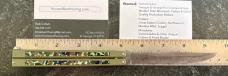 Vintage Parker Balisong Butterfly Knife, OD Green and Camo Handle, Japan, Unused