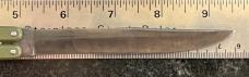 Vintage Parker Balisong Butterfly Knife, OD Green and Camo Handle, Japan, Unused